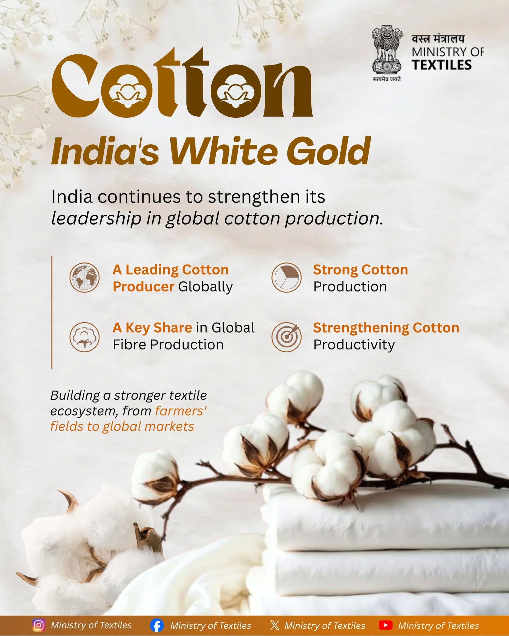 Cotton: India’s White Gold.